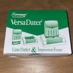 Xstamper VersaDater Line Daters & Impression Frame, 66211
